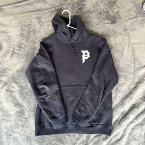 Dark Navy Blue Primitive Skateboarding Hoodie